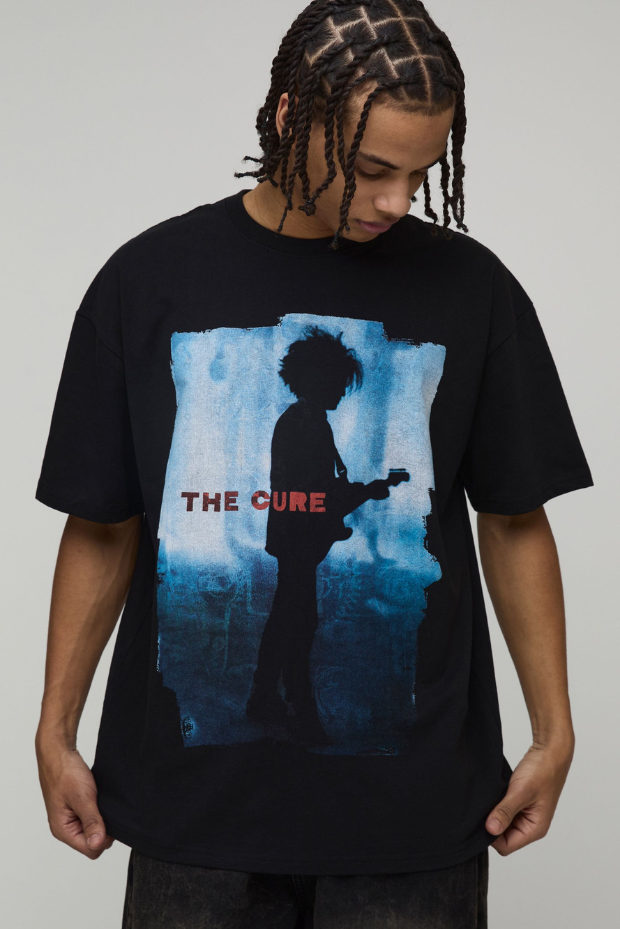 The Cure License Printed T Shirt